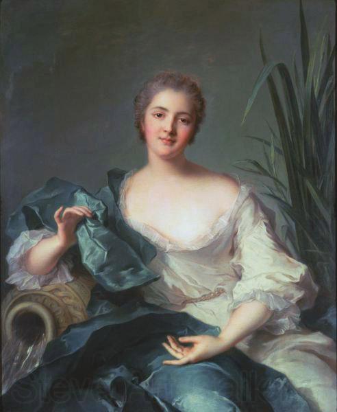 Jjean-Marc nattier Portrait of Madame Marie-Henriette-Berthelet de Pleuneuf Spain oil painting art